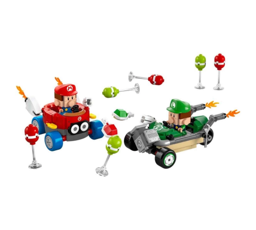 LEGO Super Mario: Mario Kart – Baby Mario ile Baby Luigi LEGO Super Mario: Mario Kart – Baby Mario ile Baby Luigi