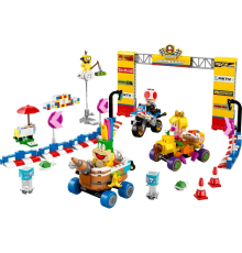 LEGO Super Mario: Mario Kart Baby Peach ve Grand Prix Seti Yarış Oyuncağı 72036
