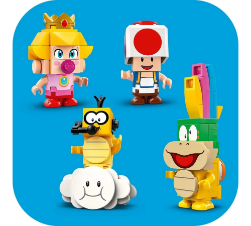 LEGO Super Mario: Mario Kart Baby Peach ve Grand Prix Seti Yarış Oyuncağı 72036 LEGO Super Mario: Mario Kart Baby Peach ve Grand Prix Seti Yarış Oyuncağı 72036