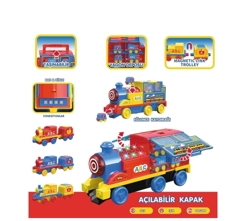 LFI-9522 Işıklı Müzikli İnteraktif Tren