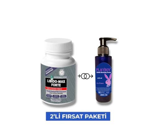 İstekliMax Forte Erkek Performansı Arttıran 30'lu Takviye + Etkili İstekli Arttırıcı Krem125 ML İstekliMax Forte Erkek Performansı Arttıran 30'lu Takviye + Etkili İstekli Arttırıcı Krem125 ML