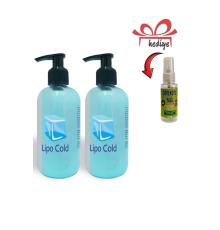 Lıpo Cold Selulitlerinize ve Fazla Yaglarınıza Karşı Bakım ve Masaj Kremi 250 ml x 2 ad.