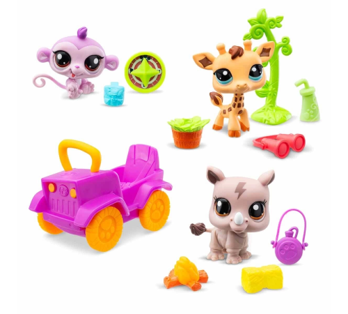 Littlest Pet Shop Minişler Safari Oyun Seti S1 Littlest Pet Shop Minişler Safari Oyun Seti S1