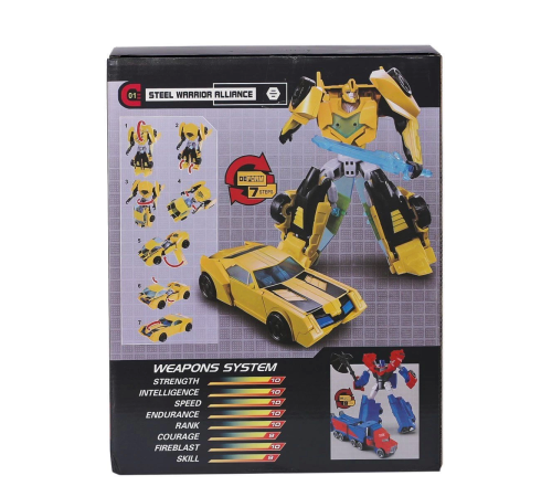 LJ1651 Metal Gövdeli Dönüşebilen Robot LJ1651 Metal Gövdeli Dönüşebilen Robot