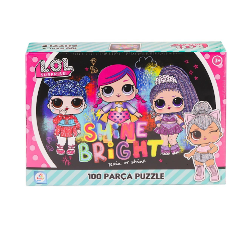LOL0055 LOL 100 Parça Puzzle -Laçokids LOL0055 LOL 100 Parça Puzzle -Laçokids