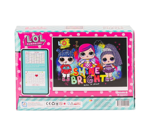LOL0055 LOL 100 Parça Puzzle -Laçokids LOL0055 LOL 100 Parça Puzzle -Laçokids