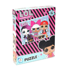 LOL7585 Laço Kids L.O.L. 54 Parça Puzzle