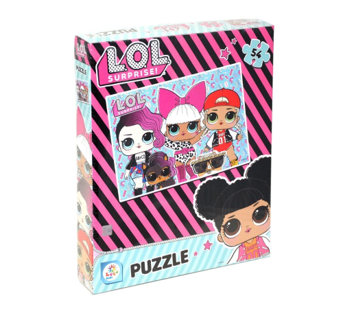 LOL7585 Laço Kids L.O.L. 54 Parça Puzzle
