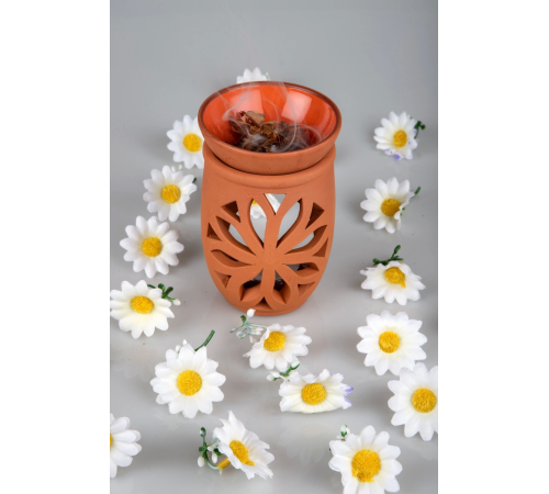 Lotus Çiçeği El Yapımı Çömlek Buhurdanlık Tütsülük (336336) Lotus Çiçeği El Yapımı Çömlek Buhurdanlık Tütsülük (336336)