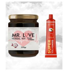 Love Krem Kırmızı Viga 1-Adet Mr.love Ginsengli 250 gr