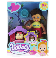 Lovely Mini Bebek Evcil Hayvan ve Kulübesi Oyun Seti