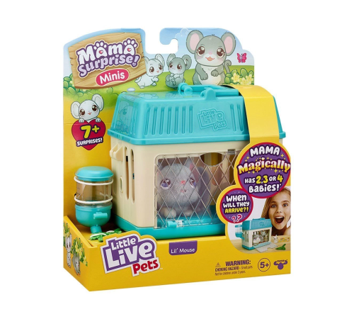 LP301100 Little Live Pets Anne Fare ve Yavruları Oyun Seti - 26510