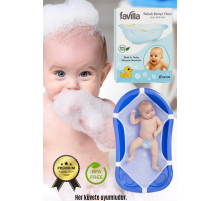 Lüx Bebek Küvet Yıkama Banyo Filesi Battal Boy ( Katlanır Küvetlere Uyumludur )
