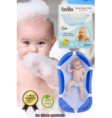 Lüx Bebek Küvet Yıkama Banyo Filesi Battal Boy ( Katlanır Küvetlere Uyumludur )