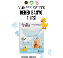 Lüx Kaydırmaz Bebek Yıkama Banyo Duş Filesi (KATLANIR KÜVET UYUMLU)