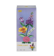LZ4604 LOZ Çiçek Blok Seti 608 Parça -Vagon life