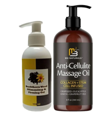 M3 Naturals Masaj Yağı Anti-Cellulite Massage Oil 240 ml + Buckthorn Antiyağ Masaj Kremi 150 ml