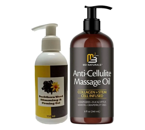 M3 Naturals Masaj Yağı Anti-Cellulite Massage Oil 240 ml + Buckthorn Antiyağ Masaj Kremi 150 ml M3 Naturals Masaj Yağı Anti-Cellulite Massage Oil 240 ml + Buckthorn Antiyağ Masaj Kremi 150 ml