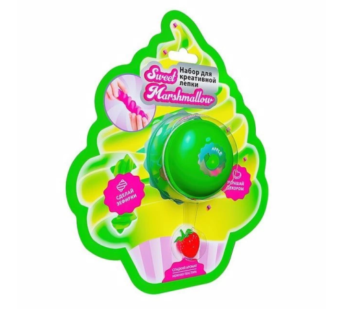 Macaron Kutuda Marshmallow Elma Slime