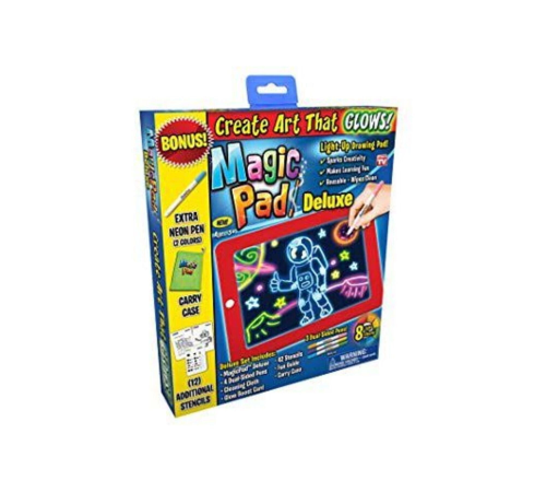 Magic Pad Çocuk Eğitici Sihirli Işıklı Kalemli Öğretici Pili Pad (336336)