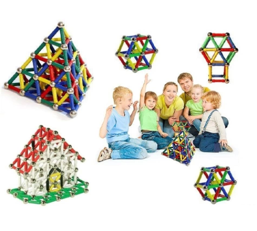 Magnastix 111 Parça Manyetik Lego Seti (336336)
