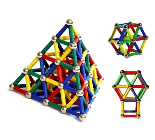 Magnastix 74 Parça Manyetik Lego Seti (336336) Magnastix 74 Parça Manyetik Lego Seti (336336)