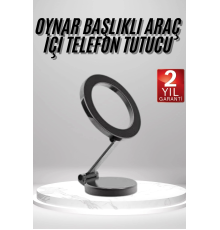 Magsafe Telefon Tutucu 360 Dönebilen Ayarlanabilir Araç İçi Tutucu
