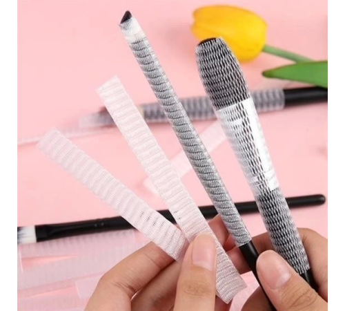 Makyaj Far Allık Kontür Eyeliner Fırça Malzemeleri Ürünleri Koruyucu File Kapak Örgü Kılıf S