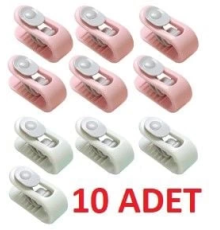 Mandallı Yorgan Sabitleme Klipsi 10 Adet - Stokta Olan Renk Gönderilir