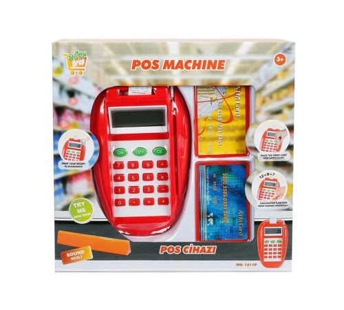Market Pos Cihazı Sesli Oyuncak Market Pos Cihazı Sesli Oyuncak