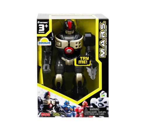 M.A.R.S. Sesli ve Işıklı Yürüyen Robot 18 cm.