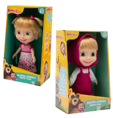 Masha & Koca Ayı Doğum Günü Bebeği 23 cm - GIO-MHA41000 - 1 Adet Fiyatıdır