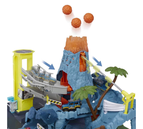 Matchbox Aksiyon Sürücüleri Volkanik Alanda Macera Oyun Seti HHW21