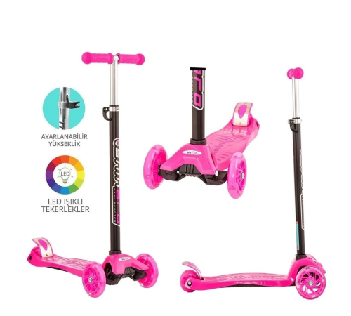 Maxi Twist Işıklı Scooter Pembe - 82244 Maxi Twist Işıklı Scooter Pembe - 82244