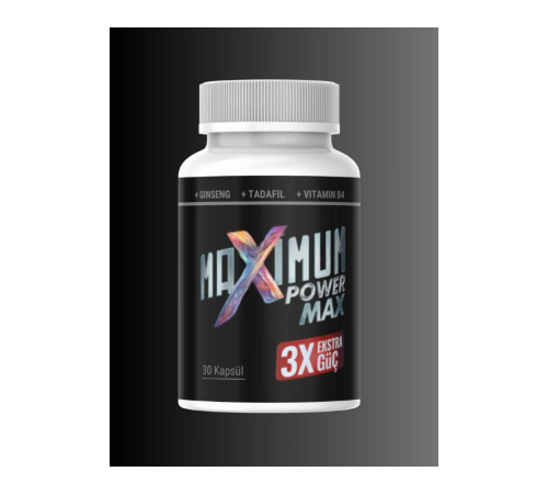 Maximum Power Max 3X Effect Erkeklere Extra Sertlik Maxìmum Güç 30 Lu Maximum Power Max 3X Effect Erkeklere Extra Sertlik Maxìmum Güç 30 Lu