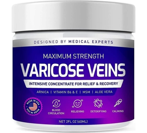 Maximum Strength Varicose Veins Krem 100 ml 1 Adt Maximum Strength Varicose Veins Krem 100 ml 1 Adt