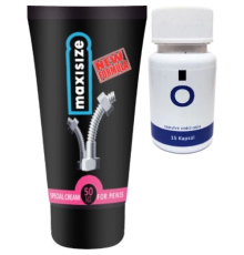 Maxsize Erkeğe Özel 50 ml Krem + Yanında O Caps 15'li Erkeğe
