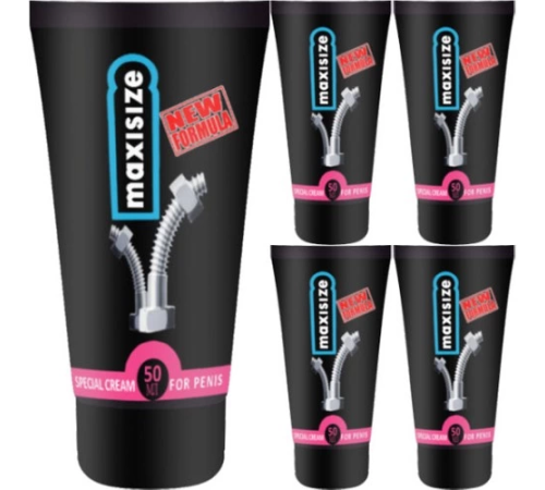 Maxsize KOD:ASLG305 Maxi Size Cream Erkeğe Özel 5 Adet 50 ml Şekillendirici Canlandırıcı Krem Maxsize KOD:ASLG305 Maxi Size Cream Erkeğe Özel 5 Adet 50 ml Şekillendirici Canlandırıcı Krem