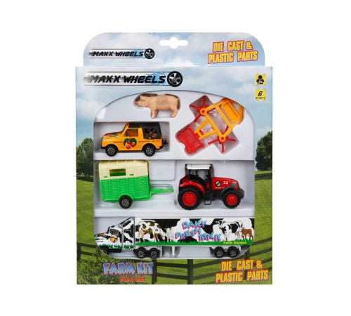 Maxx Wheels Araçlı Çiftlik Seti