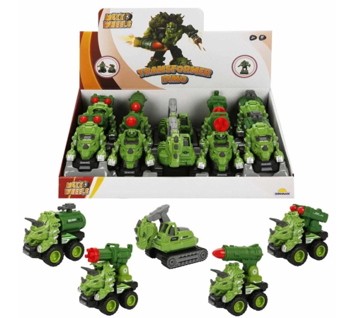 Maxx Wheels Dönüşen Dinozor Araçlar