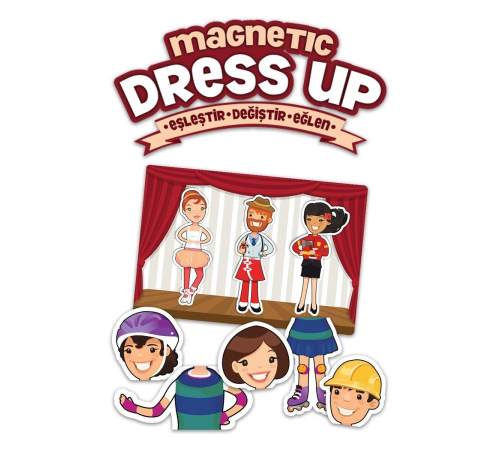 MD174 KS, Magnetic Dress Up - Eşleştira MD174 KS, Magnetic Dress Up - Eşleştira