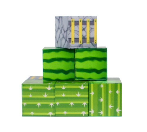 Megacraft 9 Parça Karpuz Ray Kaktüs Blok Megacraft 9 Parça Karpuz Ray Kaktüs Blok