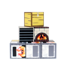 Megacraft 9 Parça Sandık Ocak Fırın