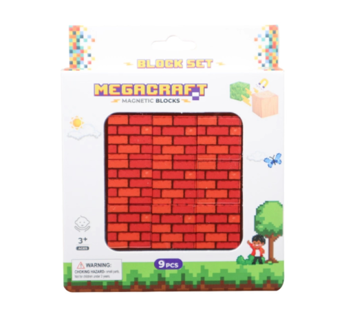 Megacraft 9 Parça Tuğla Blok Megacraft 9 Parça Tuğla Blok