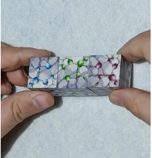 Megacraft 9 Parça Zümrüt Kızıltaş Elmas Blok