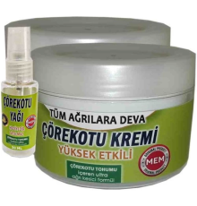 Mem Çörek Otu Kremi 2 Adet - Çörek Otu Yağı Hediye