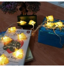Metal Örgülü Çam Ağacı Şeklinde Günışığı Şerit Led Işık Zinciri