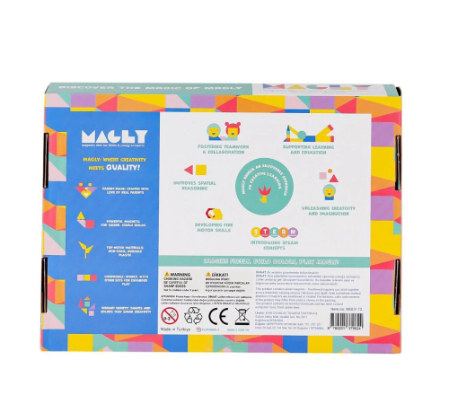 MGL-72 72 PCS MANYETİK BLOK