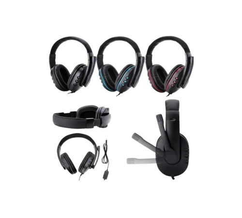 Mikrofonlu Gamer Kulaklık Oyuncu Kulaklığı Yüksek Ses Kaliteli Stereo Yumuşak Yastıklar
