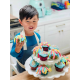 Mini Çocuklar İçin Cupcake Fırın Kalıbı 6 Büyük Bölmeli Muffin Kek Kalıbı
